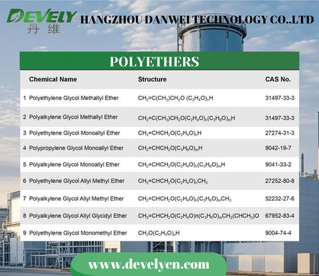 Allyl Polyethylene Glycol Polypropylene Glycol Terminated by Methyl MW440 EO/PO 7/1 CAS NO.: 52232-27-6